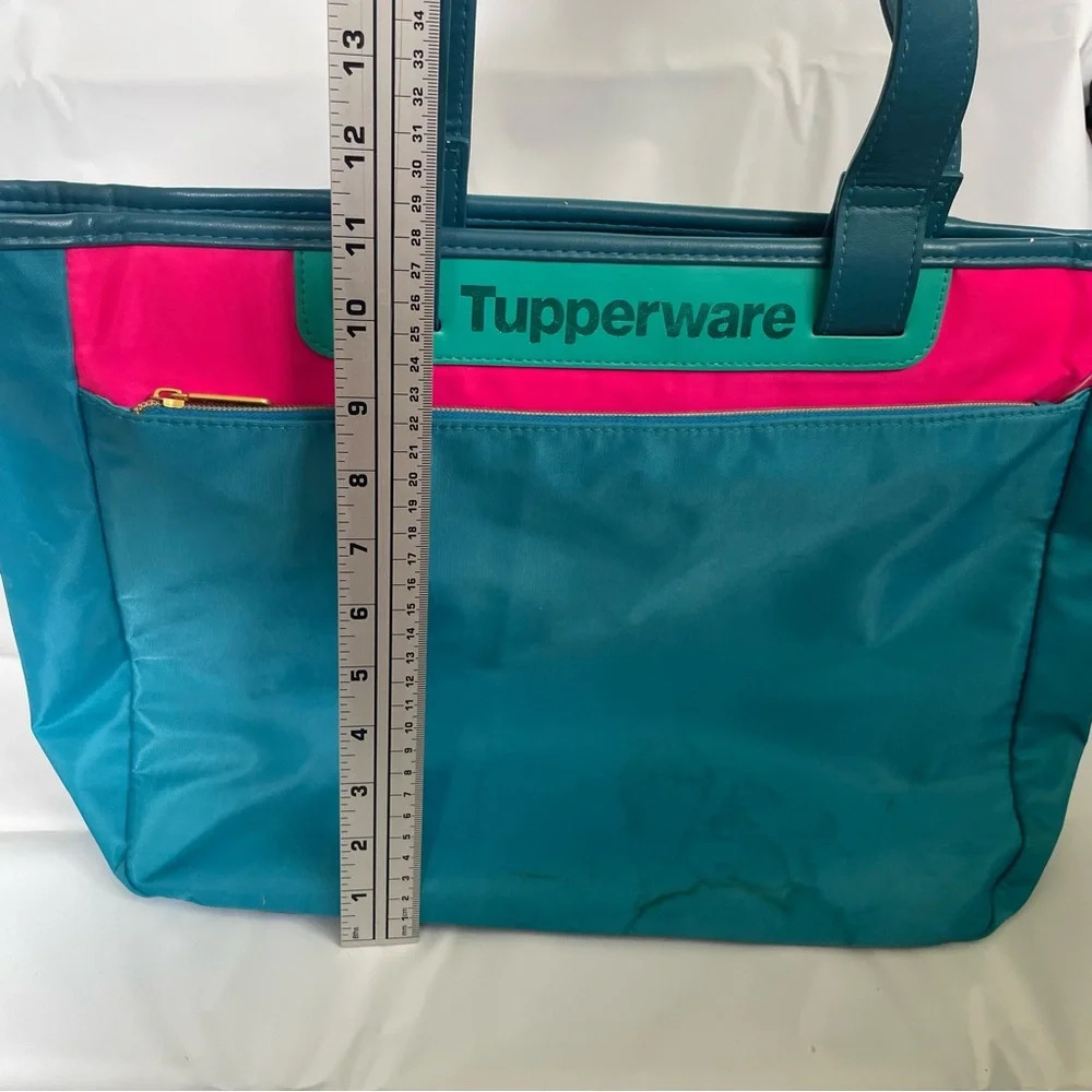 ๐ Elevate Your Style: Vintage Tupperware Shoulder Bag, Unique Neon Colors ๐ - Picture 9 of 16